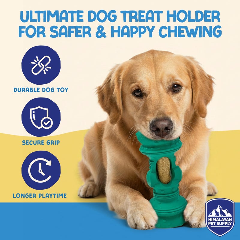 Himalayan Dog Chew Himalayan Jughead Slim Dog Chew Holder - Holds Chews & Treats for Dogs, Slows Down Fast Chewers for Long Lasting Chews - for Himalayan YUM and Churro Treats, and Veggie Treats Like Apples & Carrots - Image 2